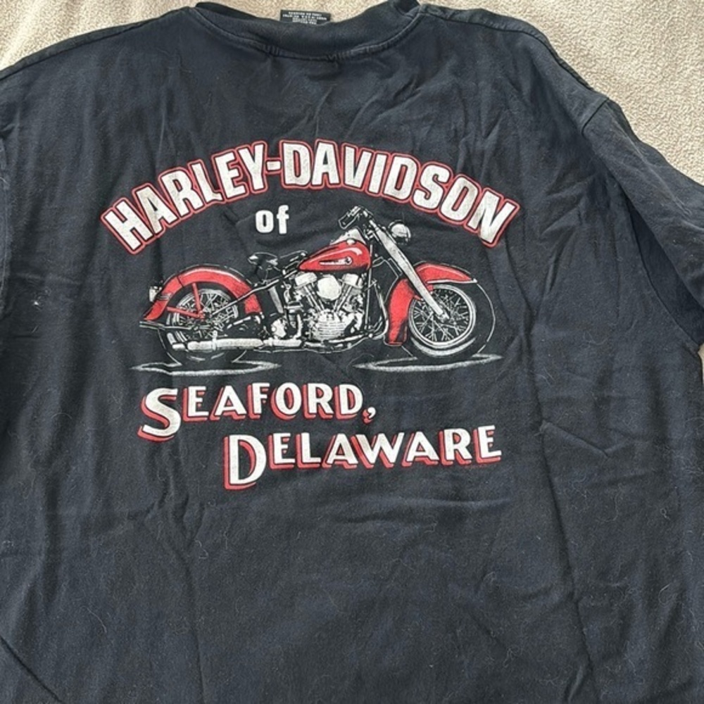 Vintage Harley Davidson, Seaford, Delaware T-shirt